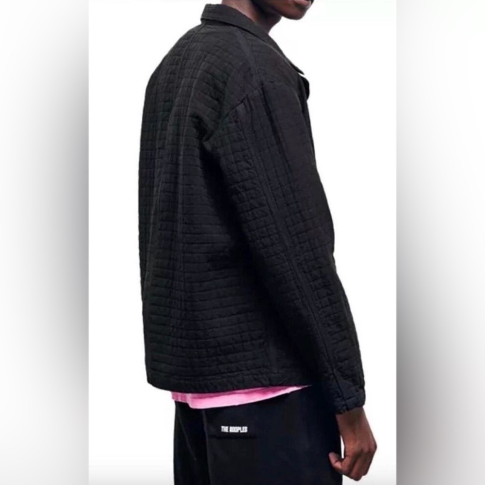 The Kooples Quilted Jacket 100% Cotton Size Large NWT